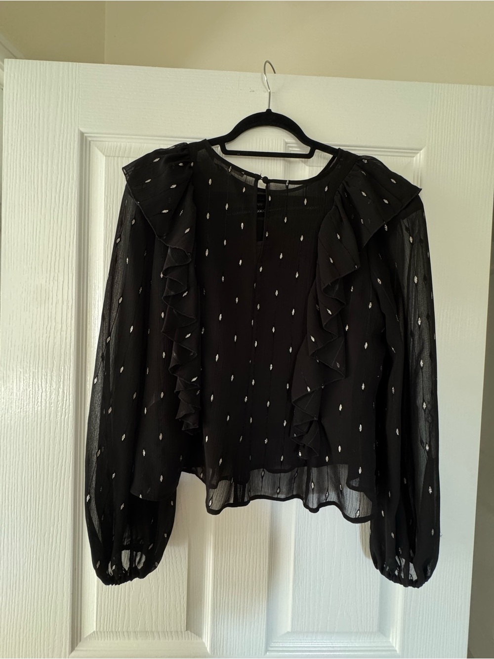 Tularosa | Sheila Blouse | Black | Size M - Picture 6 of 6